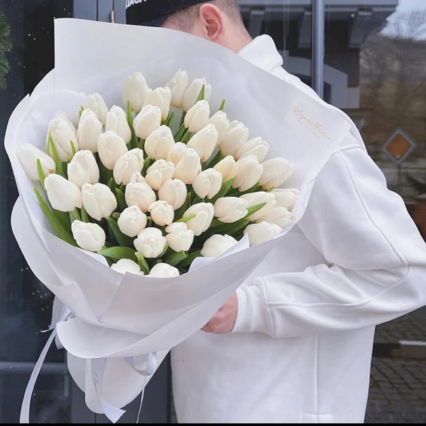 Букет из 49 тюльпан, изображение 2